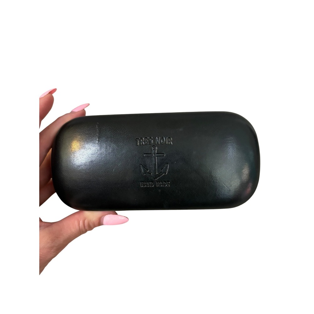 Tres‎ Noir Black Death or Glory 012 Anchor Wrap Around Sunglasses w/ CaseY2K - Picture 8 of 16
